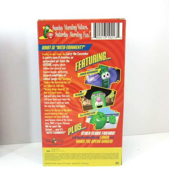 Lot of 3 Children's VHS Tapes 1 Timeless Tales, and 2 Big Idea, Preowned Read - Picture 7 of 8